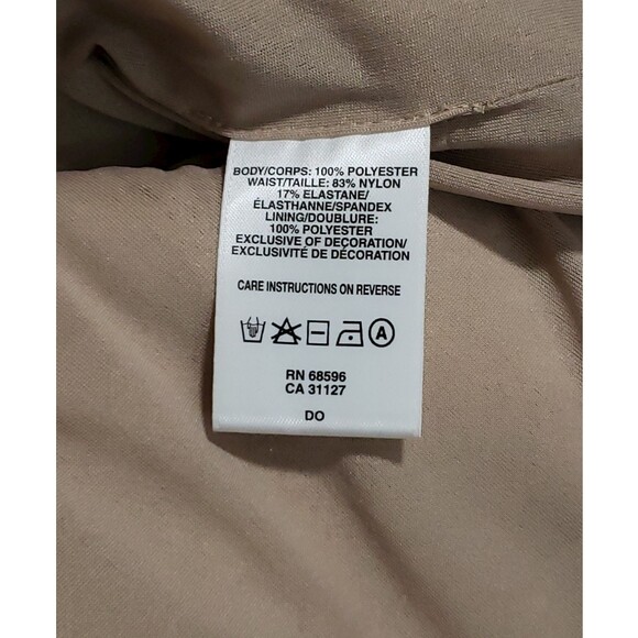 DKNYC Matte Gold Sequined Mini Skirt - Size 2x - Picture 8 of 10